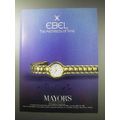 1985 Ebel Beluga Watch Ad