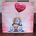 Valentine's Card - Girlfriend - Tatty Teddy - 002