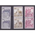 GERMANY 1980 CASTLES BOOKLET PANE SELECTION IN ...