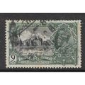 INDIA 1935 SILVER JUBILEE 9p BLACK & GREEN VICT...