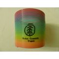 NIB RARE BOISE CASCADE PAPER RAINBOW SLINKY TYP...