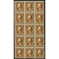 377, Mint NH F-VF RARE Block of 15 Stamps Cat $...