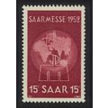 Saar Saar Fair 1952 MH SG#314