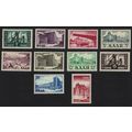 Saar Definitives 10v 1952 MH SG#316=334