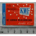 vintage Matchbox Label - KWF Lucifers