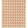 Pearl Buck Writer Sheet of 100 - 5 Cent Postage...