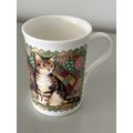 CROWN TRENT FINE BONE CHINA TABBY CATS MUG