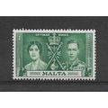 Malta.SG214 1/2d Green.Mounted Mint.Dec19