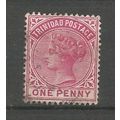 Trinidad 1883 Queen Victoria 1d, used. SG107