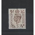 GB.SG469 5d Brown.Mounted Mint.Jul25