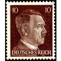Germany 1941 Reich Hitler 10Pf Used Stamp