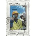 BOTSWANA, Telecommunications training, blue 1990, 8t