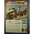 1934 Grace Line Cruise Ad - New York and California
