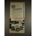 1960 Voigtlander Bessamatic Camera Ad - The Secret!