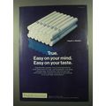 1974 True Cigarettes Ad - Easy on Your Mind