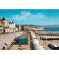 Nazare Beach Portugal Postcard used VGC