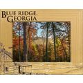 Blue Ridge Georgia Laser Engraved Wood Picture ...