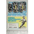 1980 programme Warrington v. Leeds, Challenge C...