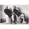 New Delhi Elderly Twins OAP Indian Raghu Rai Po...