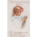 Broken Antique Toy Doll With Dangling Arms Happ...