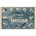 Greetings From Faversham Kent Hospital Old Post...