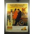 1970 Raleigh Cigarettes Ad - Spend a milder moment with the quiet taste
