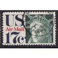 United States Postmark New York 1973 Air Mail 1...