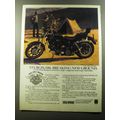 1981 Harley-Davidson Sturgis Motorcyle Advertis...