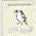Alphabet Backwards : Little Victories. PROMO CD...