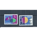 Suriname stamps. 1961 Air. Man in Space. SG 493...