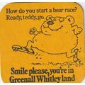 BEER MAT - GREENALL WHITLEY BREWERY - BEER BELO...
