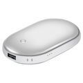 Pack of 2] Portable Hand Warmer 5000mAh Power B...