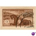India 1957 - SG 386 - Laxmibai, Rani Jhans 15p ...