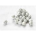 15 no. White Sparkle Jewels 8 mm Beads Jeweller...