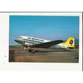 Aviation AIR QUEENSLAND DC3-C Postcard by Airon...