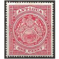 Antigua 1909 SG43 1d Red Wmk Crown CA Mounted M...