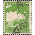 PALESTINE, Rachel's Tomb, green 1927, 3 Mil