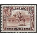 Aden 1939 SG17 3/4a Red-Brown Mounted Mint ..