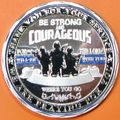 Police Officer. Challenge Coin. 1.50" Silver To...