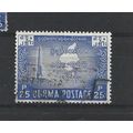 Burma.SG136 25p Independence Monument,Ragoon an...