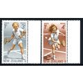 NEW ZEALAND 1972 Health Set of 2 stamps, 3c & 4...