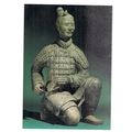 CHINESE kneeling crossbowman unused vintage pos...