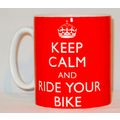 Keep Calm & Ride Your Bike Mug Can Personalise ...