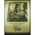 1966 Vauxhall Viva Car Ad - How to keep a back seat driver quiet