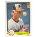 1982 Donruss baseball card 579 Cal Ripken Sr.