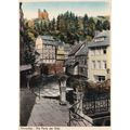 Monschau Hallerpartie Gernany Postcard posted 1...