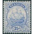 Bermuda 1932 2½d ultramarine Type II SG82b unused