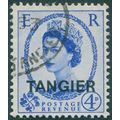 Tangier 1953 4d ultramarine SG295 used