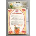 Pack of 20 Golden Wedding invitations with enve...