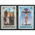 Anguilla stamps 1974 - Easter 1974 SG 175 & 179...